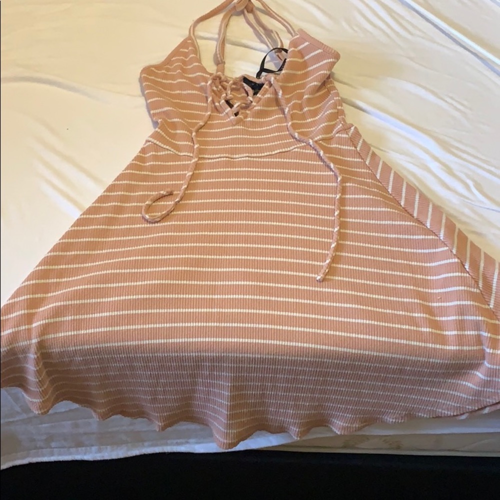 Worn once striped dress